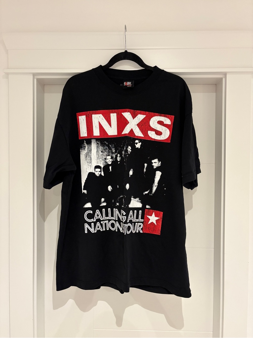 Black INXS Band T-Shirt